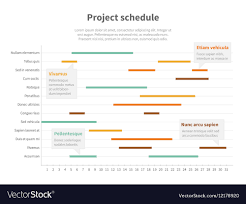 Project Plan Schedule Chart With Timeline Gantt