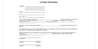 renewal letter for lease agreement