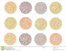 Color Blindness Test Chart Ishihara Color Test Chart