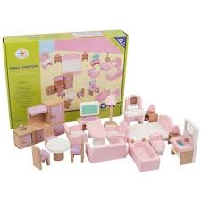 funkids wooden miniature dollhouse