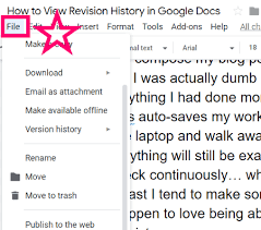 Logo history #74 google docs and google slides. How To View Revision History In Google Docs Technipages