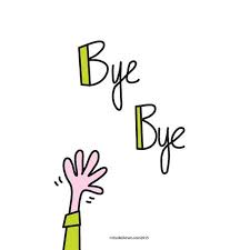 Bye bye! #bye #byebye #quote #drawing #illustration #cartoon #handwriting  #handlettering #studiolimon | Souhait