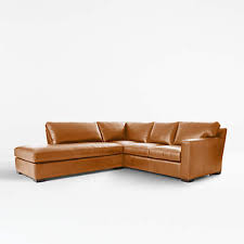 Axis 2 Piece Leather Sectional