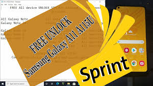 · to start with, go to our sprint unlocking service where you can start the process of unlocking your note. Free Unlock Sprint Boost Samsung Galaxy A11 A115u A115u1 Without Credit