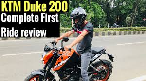2018 ktm duke 200 first ride review