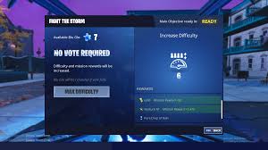 How to use the fortnite chapter 2 xp glitch. Don T Forget To Increase Your Difficulty Level In All Ventures Missions To Get That Sweet Sweet Bonus Xp Fortnite