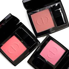 dior rouge blush blush review swatches