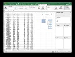 excel pivot table to show trends
