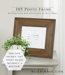 Diy Photo Frame By Build Basic Diy