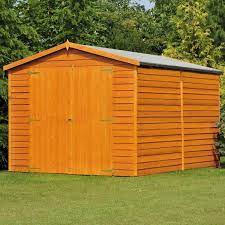 Shire Overlap Garden Shed 12x8 No