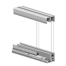 Kv Glass Door Rollzy Assembly Zinc 72