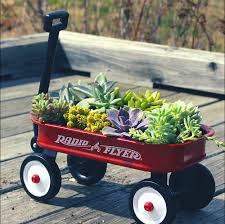 Diy Wagon Succulent Planter Radio Flyer