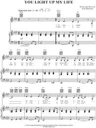 Words & music by joe brooks. Leann Rimes You Light Up My Life Sheet Music In Ab Major Download Print Sku Mn0026743