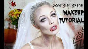 zombie bride halloween makeup tutorial