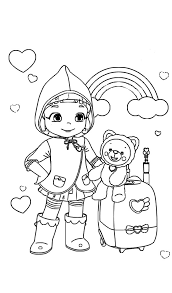 Ruby has always been children's favorite character animated film of the rainbow ruby. Rainbow Ruby Coloring Pages Visual Arts Ideas