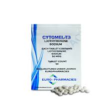 Stop using cytomel and call your doctor if you have symptoms of thyroid toxicity, such as chest pain, fast or pounding heartbeats, feeling hot or nervous, or sweating more than usual. Cytomel T3 50mcg Tabs 50 Tabs Op Baggies Euro Pharmacies Top Steroids Online