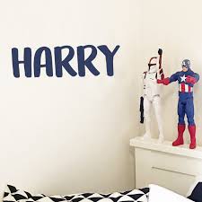 Name Wall Sticker Kid S Name Room