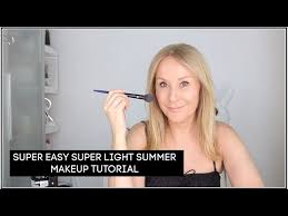 super light summer makeup tutorial
