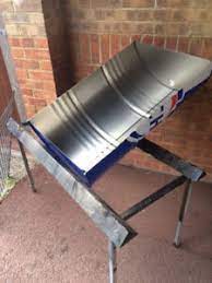 I have also made fire pits from old steel wheels. Oil Drum Steel One Half Ideal Diy Bbq Fire Pit Barbeque Barrel 22 Gallon Ebay