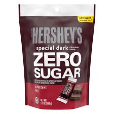 dark chocolate candy zero sugar