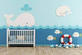 nursery room boy baby room wall decor