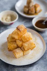 fried pounded glutinous rice cake with