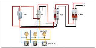 lighting contactor wiring diagram