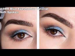 soft blue eyeshadow tutorial
