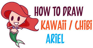 How to draw cute baby kawaii chibi ariel from disney's the little mermaid. How To Draw Cute Baby Kawaii Chibi Ariel From Disney S The Little Mermaid How To Draw Step By Step Drawing Tutorials