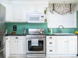 Teal, yellow, peacock green are some basic yet loud color choices that blend in well into your space. How To Cover An Old Tile Backsplash With Beadboard Hgtv
