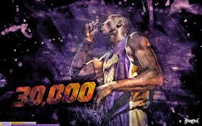 Kobe Bryant - '30,000' (WALLPAPER)
