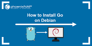 how to install go on debian step by step