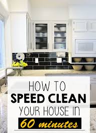 sd cleaning your home in 60 minutes