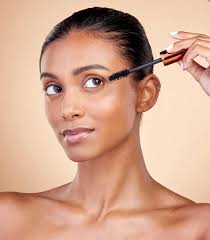 makeup woman mascara beauty skincare