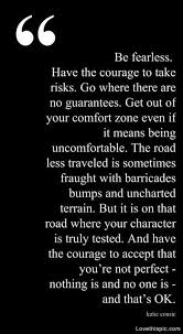 Fearless Motivational Quotes. QuotesGram via Relatably.com