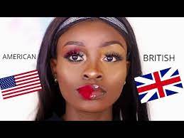 american vs british makeup you