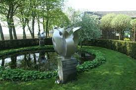 Stainless Steel Garden Sculpture