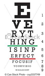 Optometry Eye Chart Illustration
