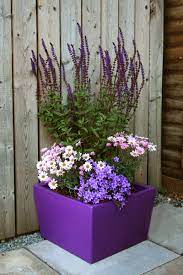 Meldreth Garden Planter Purple