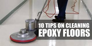 Soak the affected areas with a good cleaner or a concrete degreaser. 10 Tips On How To Clean And Maintain Epoxy Garage Floor Coatings