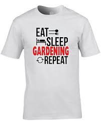 Gardener T Shirt Eat Sleep Repeat Gift