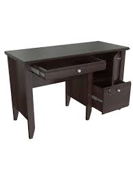 Minimal design compliments any decor. Inval Sherbrook Computerwriting Desk With Locking File Drawer Espresso Office Depot