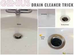 cleaning stinky drains