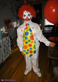 clown homemade halloween costume