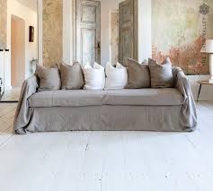 Linen Coverlet Linen Sofa Cover