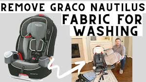 how to remove graco nautilus car seat