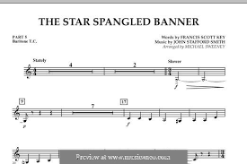 Sort by instrument or genre. The Star Spangled Banner National Anthem Of The United States For Orchestra By J S Smith On Musicaneo