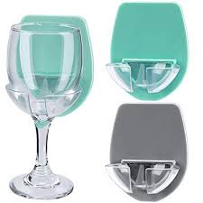 Oiiki Bathtub Wine Glass Holder 2pcs