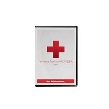 American Red Cross First Aid Cpr Aed Dvd Spanish Red