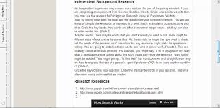 Background research paper rubric   Refresh Miami   Science Fair     SP ZOZ   ukowo
